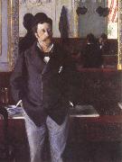 Gustave Caillebotte In a Cafe oil on canvas